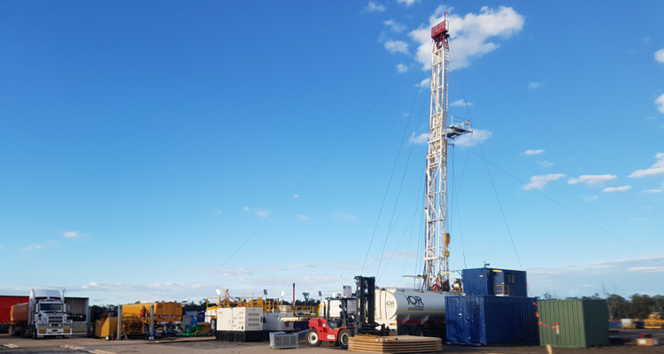 Moonie Oilfield supported by JWA Mats