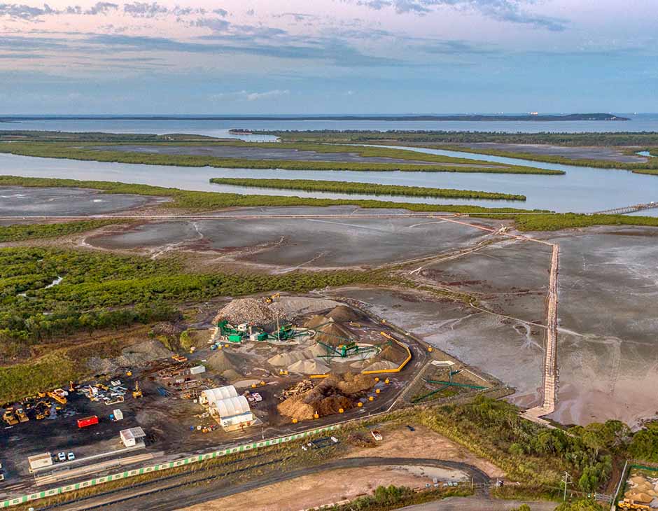 Kilometers of continuous roadway with DuraBase Mats