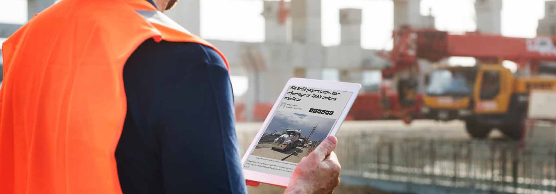 Big Bogmats for Big Build Projects — JWA news